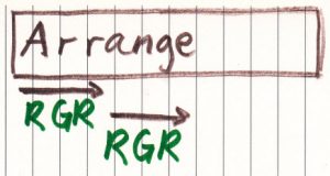Under the rectangle Assert there are two arrows RGR pointing to the right. The left RGR is higher than the right RGR!